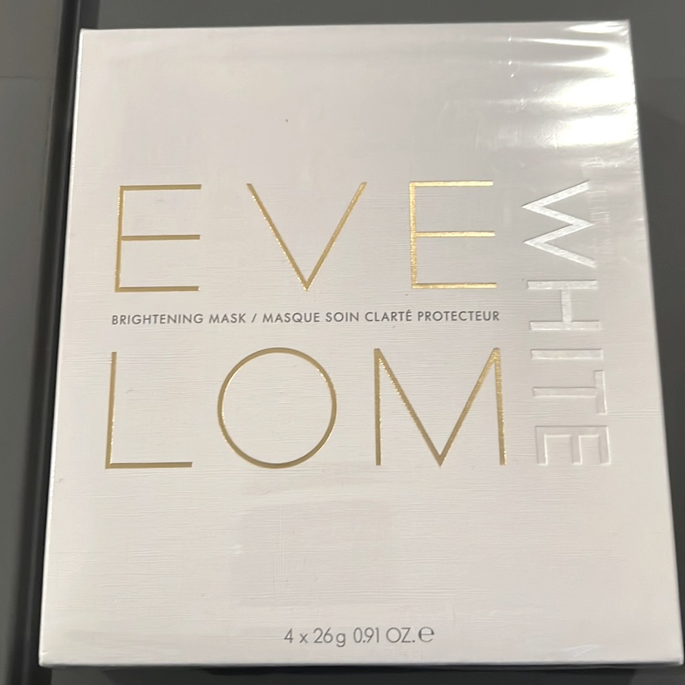 NIB Eve Lom White Brightening Mask 4 x 26g Full Size